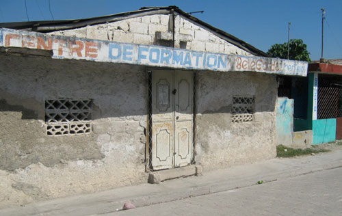 Another UB church in City Soleil, this one led by Pastor Supreme. The building is believed to be unusable.