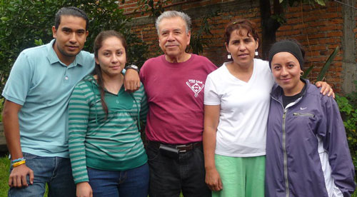 Pastor Herberto and family
